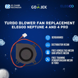 Original ELEGOO Neptune 4 and 4 Pro Turbo Blower Fan Replacement - 4015 Blower Fan